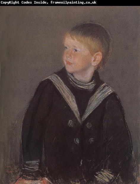 Mary Cassatt Boy wearing the mariner clothes